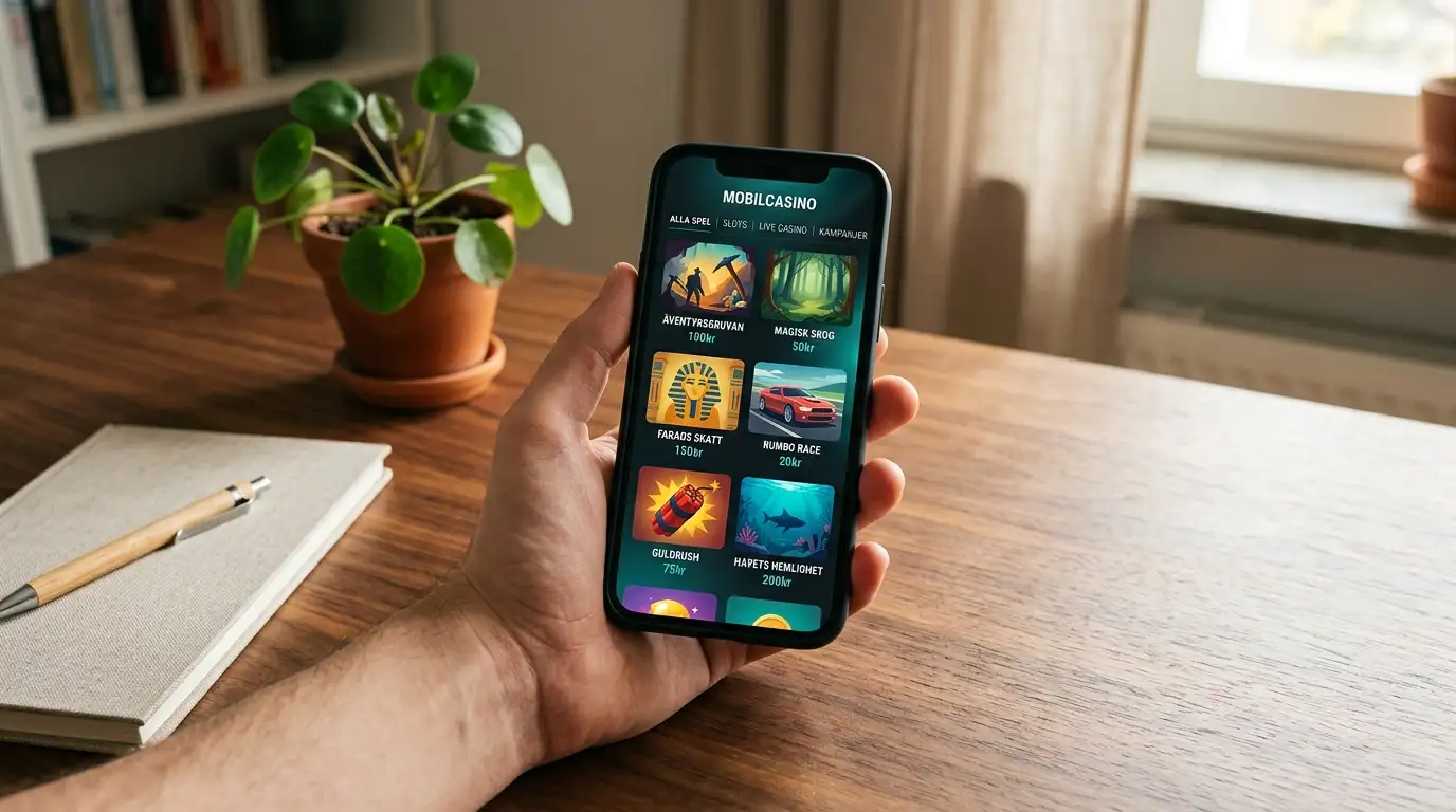 Mobilcasino utan Spelpaus – spela casino utan spelpaus i mobilen 2026
